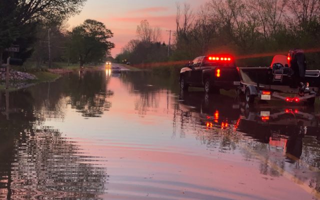 DNR Conservation Officers Evacuate People and Pets During Midland County Flood