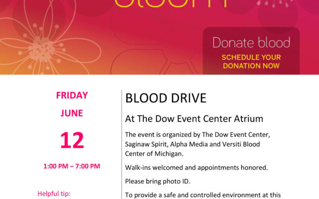WSGW and YOU:   Join Us and Friends at Blood Drive