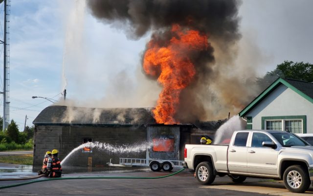 Fire Destroyed A Bay County Structure Tuesday Evening