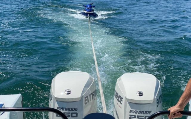 Man Rescued from Saginaw Bay After Craft Takes on Water
