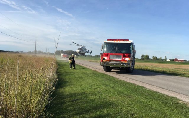 Single Vehicle Crash In Frankenmuth Township