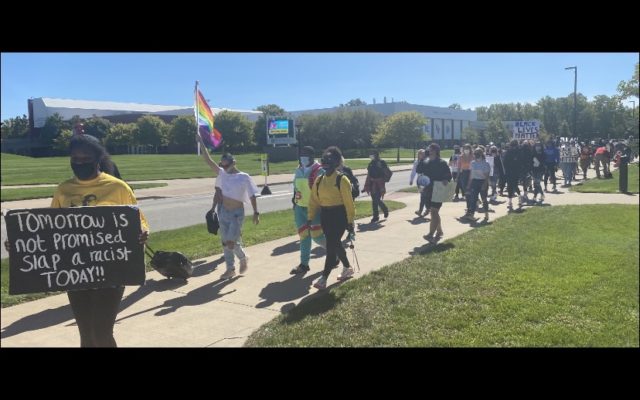 SVSU Students Protest Offensive Speaker Incident