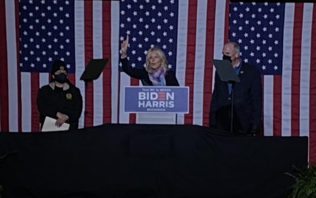 Dr. Jill Biden Drive-In Campaign Rally Held at UAW 699