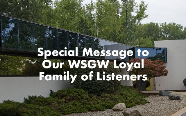 WSGW Special Message
