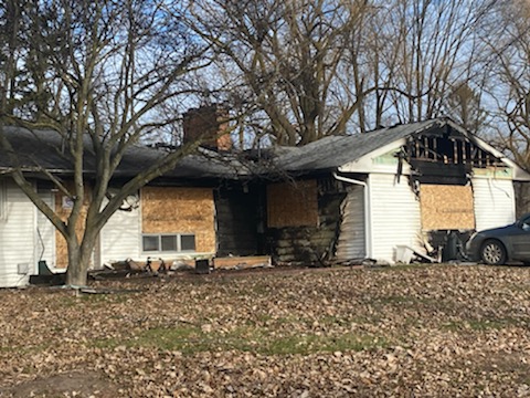 Fire Heavily Damages Kochville Township Home