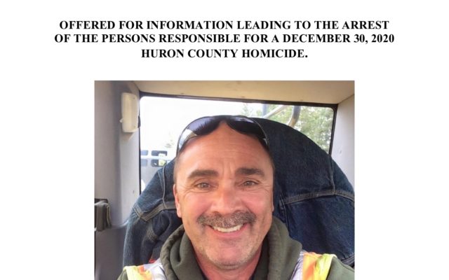 Reward Climbs to $4,000 for Information in Huron County Homicide