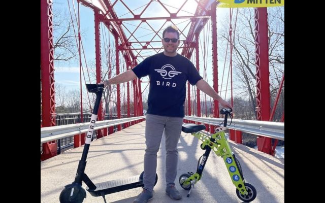 Ride an Electric Scooter Through Downtown Midland