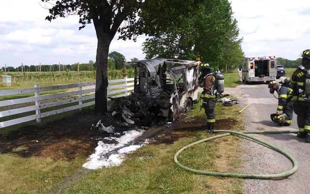 Mail Truck Crash And Fire Under Investigation