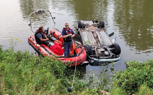 Woman Rescued From Car In River