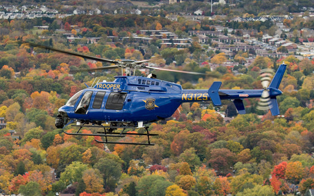 MSP Helicopter Shot At By Two Flint Men