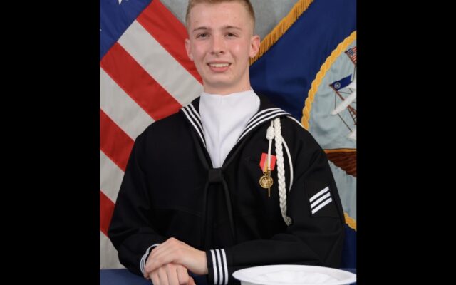 Pinconning Native Joins Elite Navy Honor Guard