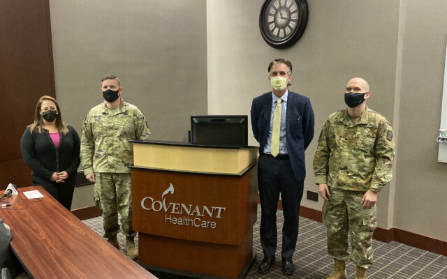 Military Medical Team Aids Saginaw’s Covenant Healthcare with Rising Hospitalizations