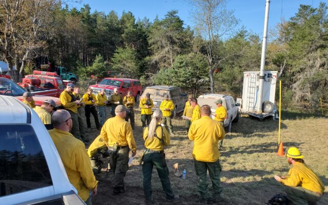 Wildfire 60% Contained in Northern Michigan