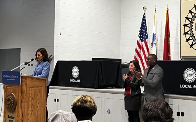 Governor Whitmer Outlines Plans during Visit to Saginaw