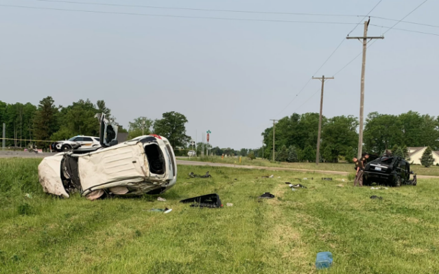 Two Women Hospitalized Following Crash in Sanilac County Monday