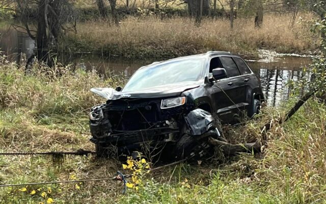 Vehicle Pulled from Water after Crash in Rural Saginaw County
