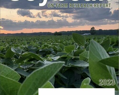 The 2023 Michigan Soybean On-Farm Research Report is available